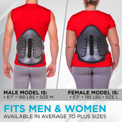 Lumbar Decompression Back Brace | Lumbosacral Corset Belt for Spinal Disc Injury & Surgery Pain Relief