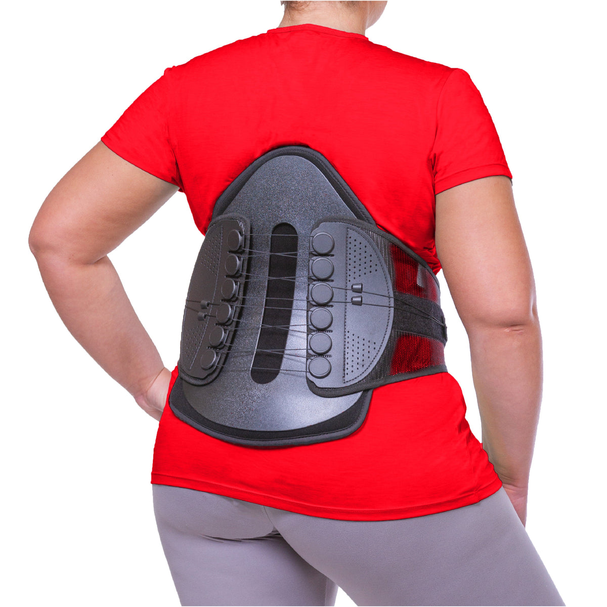 Lumbar Decompression Back Brace | Lumbosacral Corset Belt for Spinal Disc Injury & Surgery Pain Relief