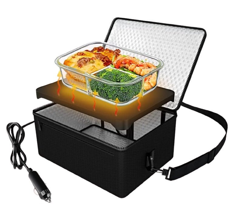 12V Portable Heated Car Lunch Box Bag – Food Warmer | 250334