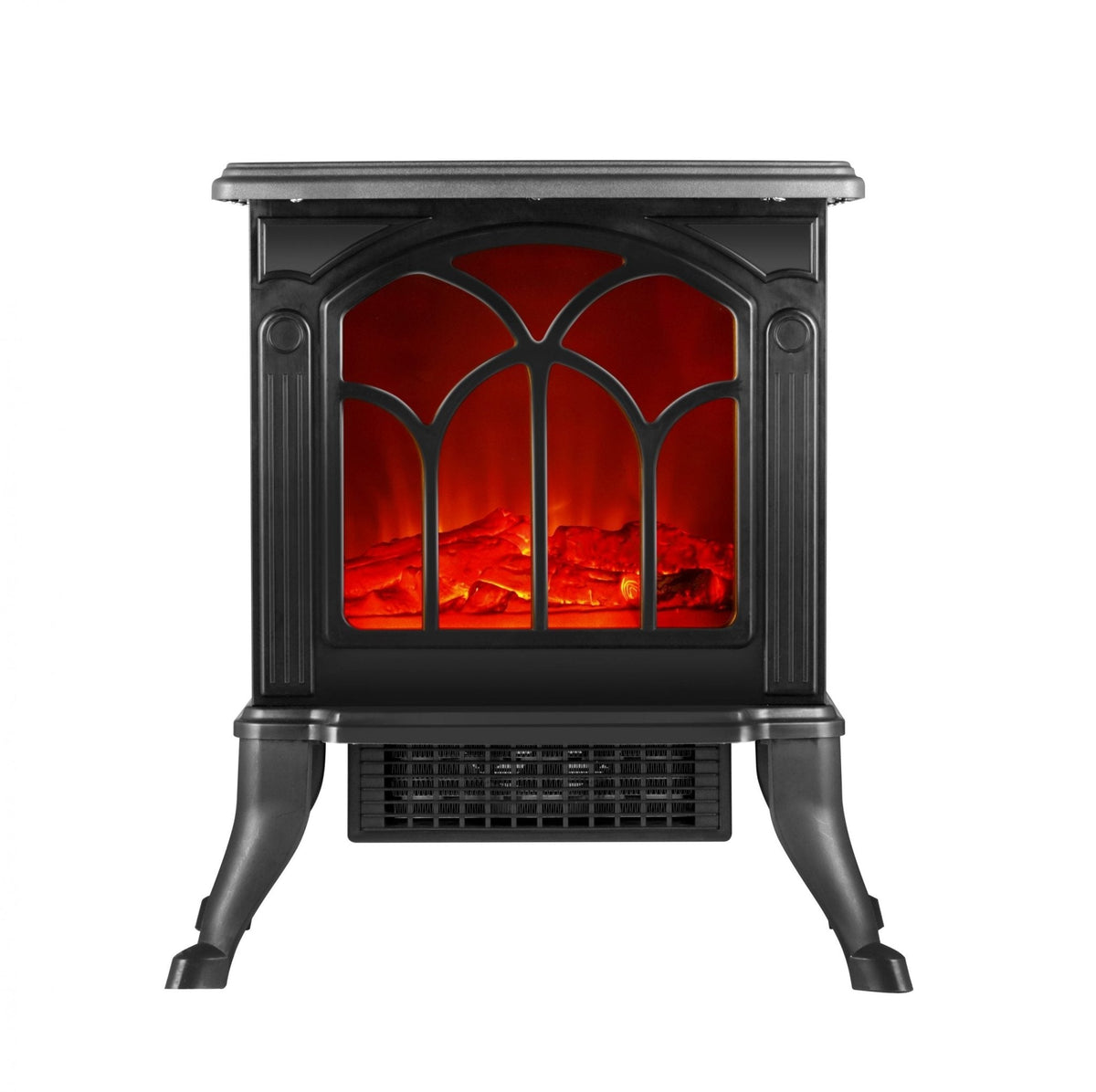 1500W Electric Fireplace Indoor Heater – Realistic LED Flame & Portable Space Heating | SKU: S1148