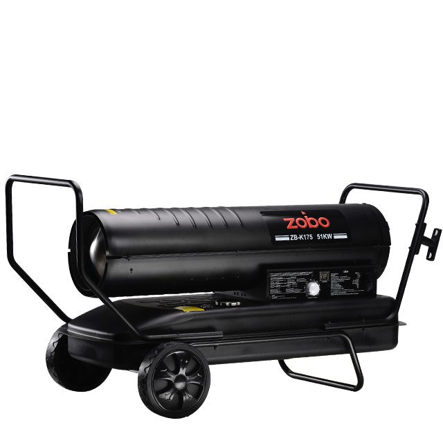 175,000 & 70,000 BTU Diesel Shop Heaters – Portable Industrial Heating Units