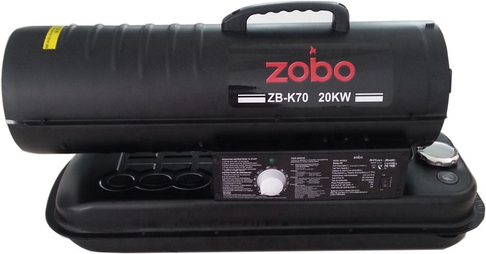 175,000 & 70,000 BTU Diesel Shop Heaters – Portable Industrial Heating Units