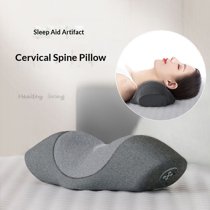 Vibration-heated Cervical Massage Pillow