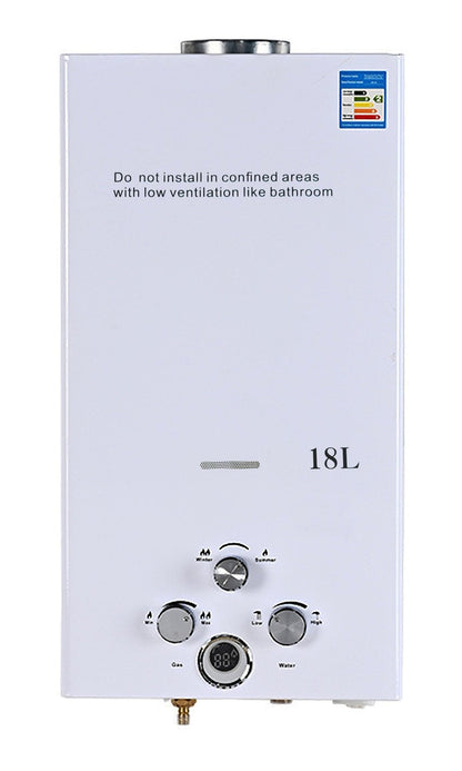 18L Tankless LPG Propane Gas Water Heater – 36KW Instant Hot Water System S1318