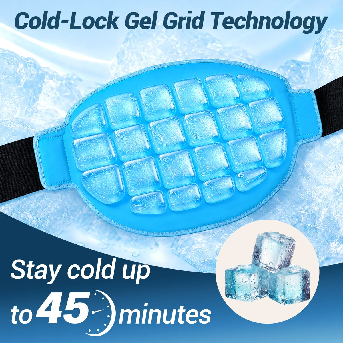 10"x15" Reusable Gel Ice Pack Wrap