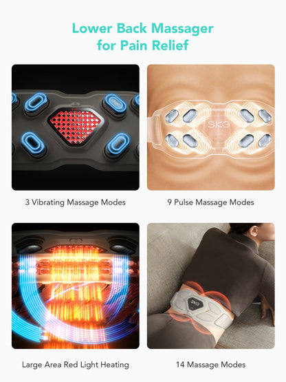 SKG W9 Pro Lower Back  Massager