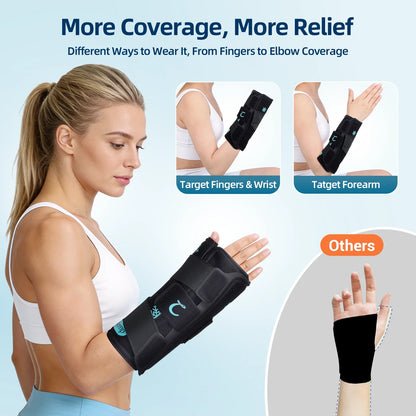 1-Pack Wrist Ice Pack Wrap | Reusable Hot Cold Therapy for Wrist Pain Relief