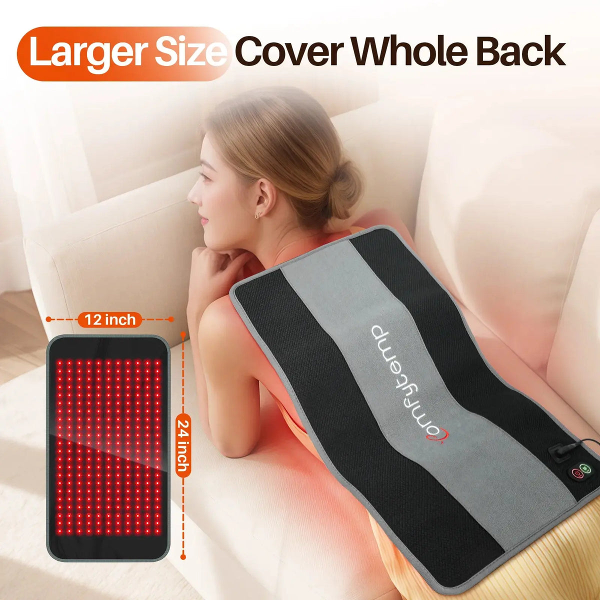 Red Light Therapy Pad — Choose Your Size