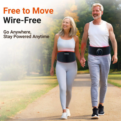 Portable Red Light Therapy Belt for Lower Back