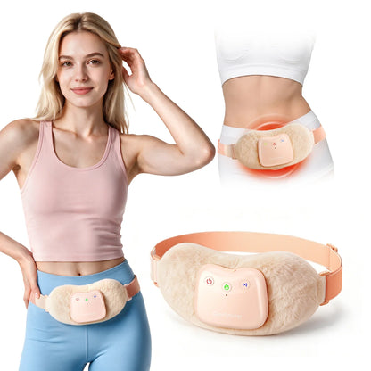 Soft Portable Heating Pad for Period Cramps Menstrual Cordless
