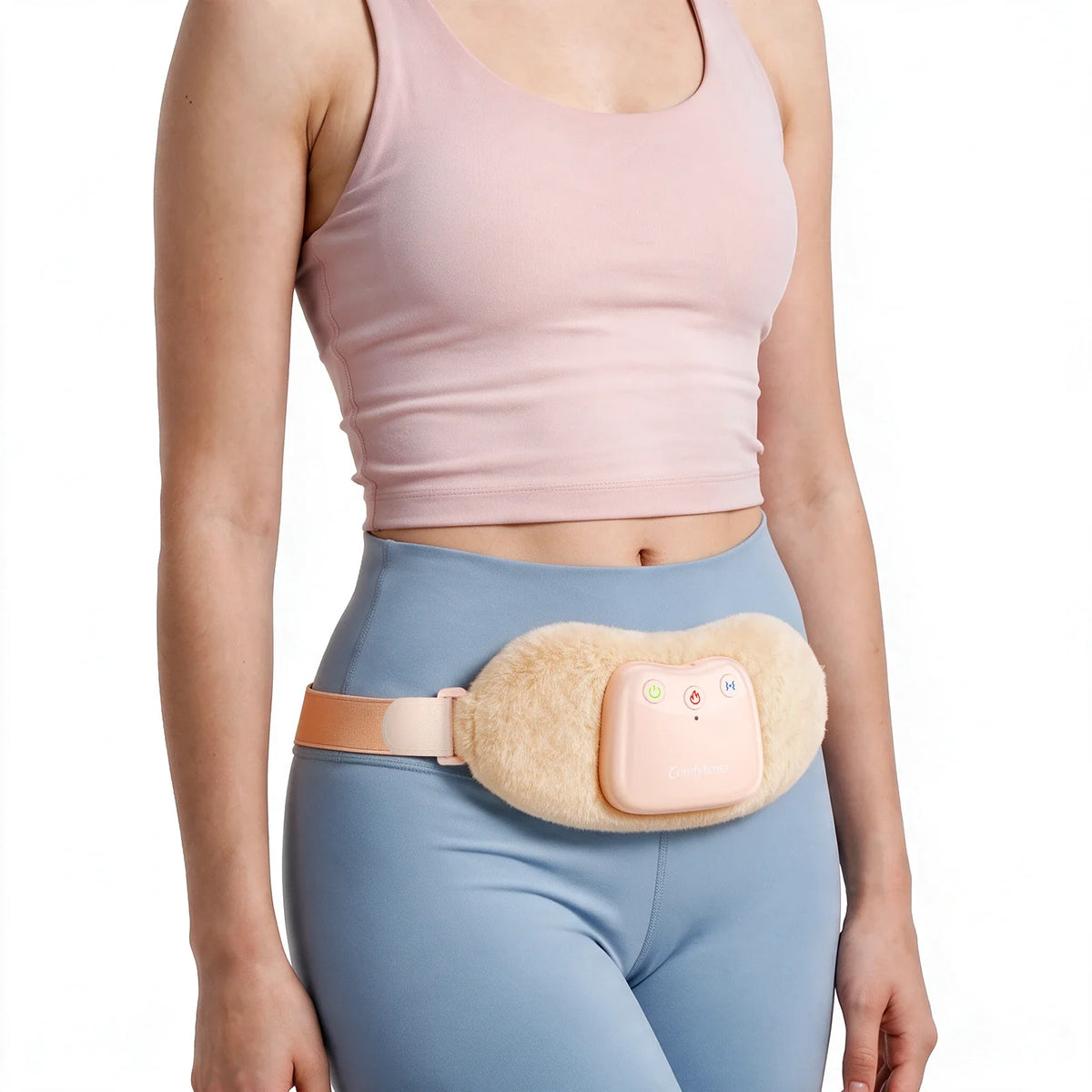Soft Portable Heating Pad for Period Cramps Menstrual Cordless