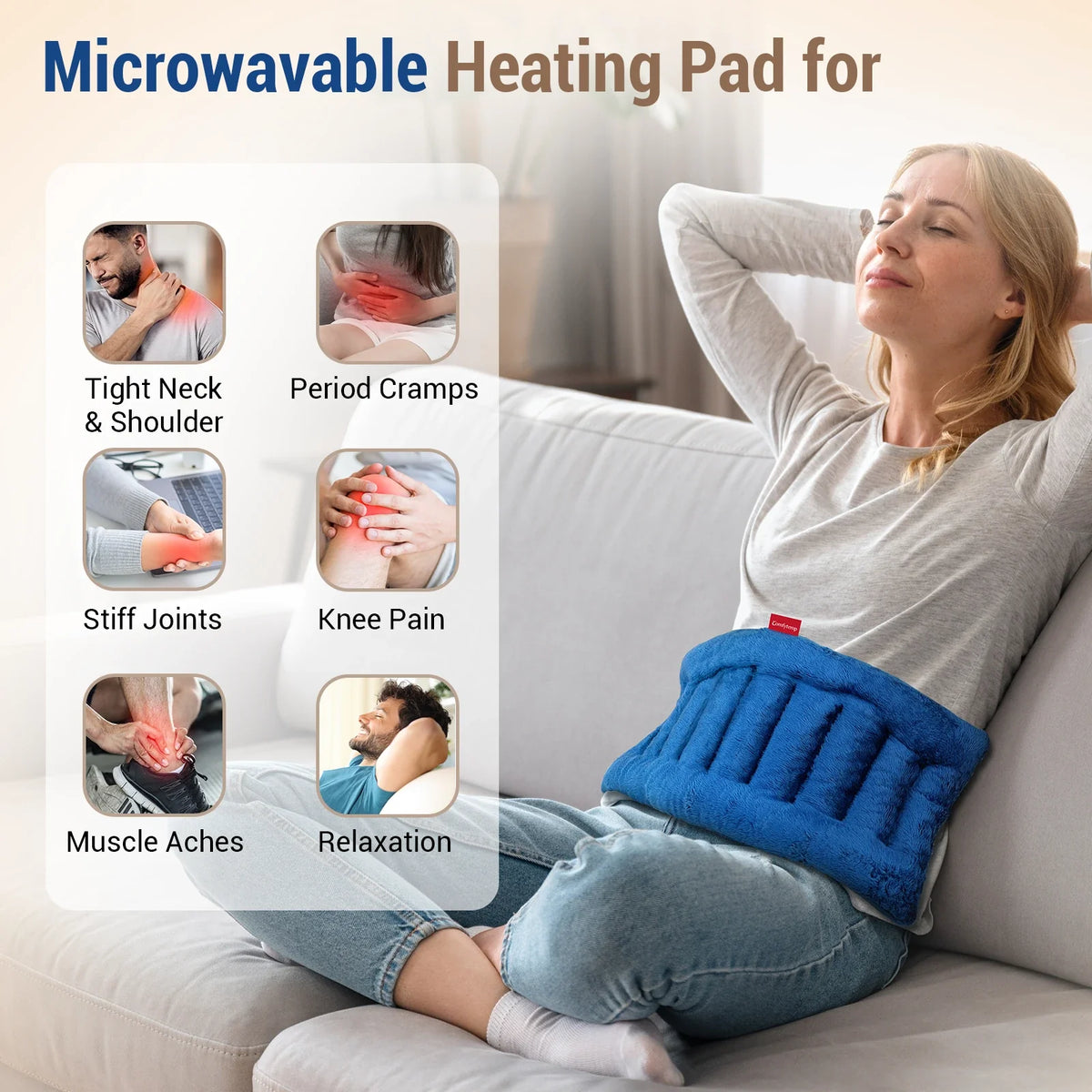 Microwave Heating Pad for Pain Relief