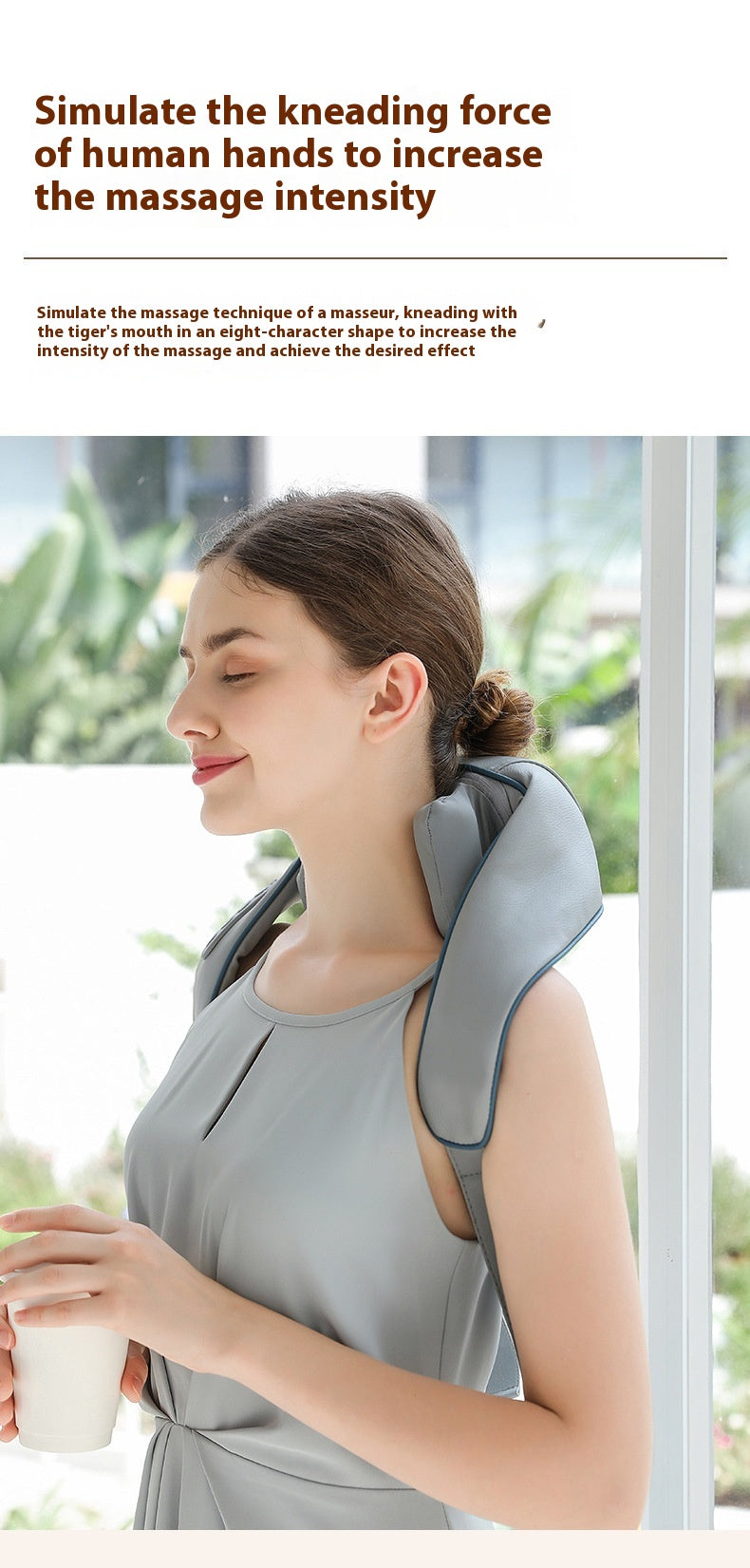 Hot Neck Kneading Massager