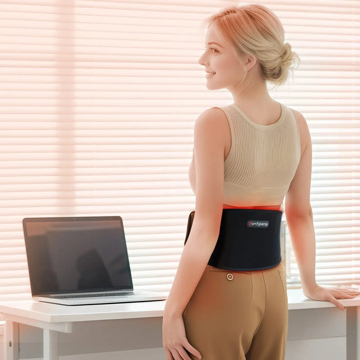 Portable Red Light Therapy Belt for Lower Back