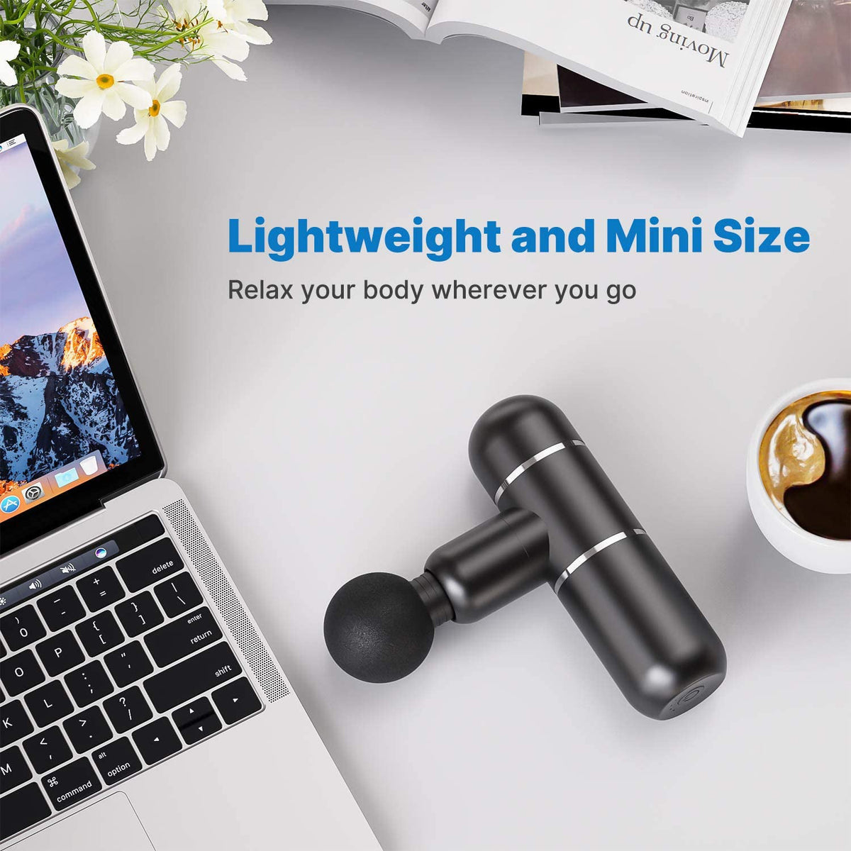 LEMini Massage Gun, Deep Tissue Percussion Portable Muscle Massager