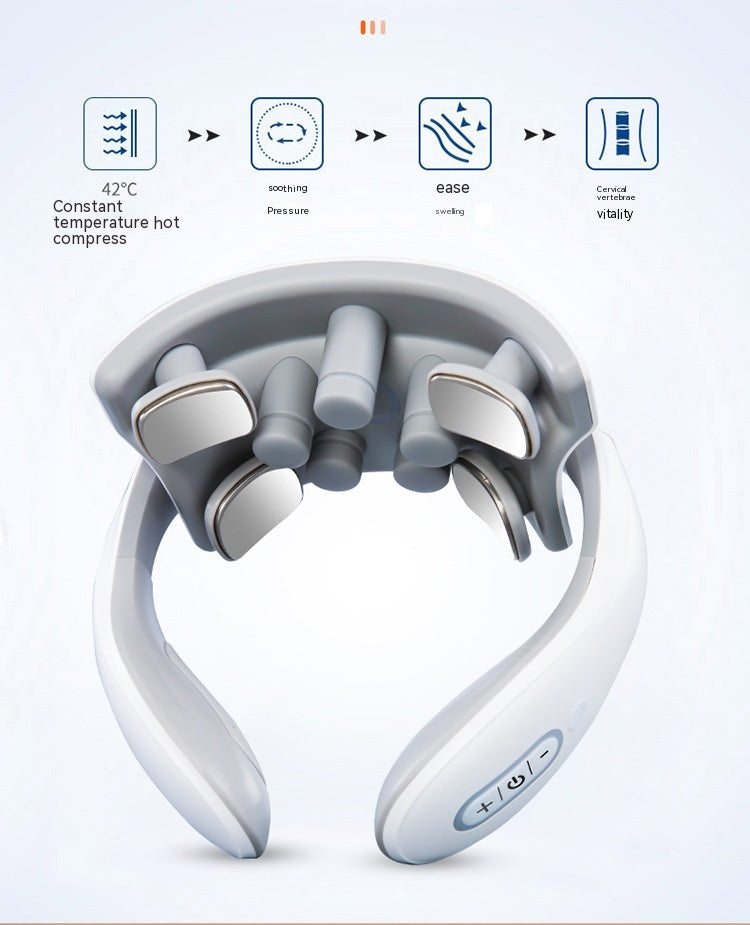 Heated Pulse Neck Massager