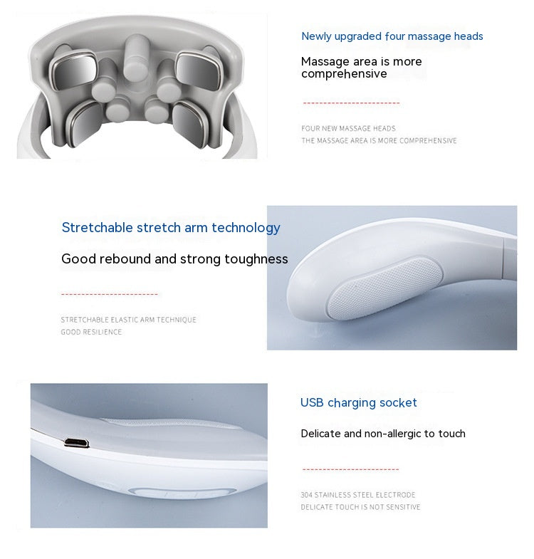 Heated Pulse Neck Massager