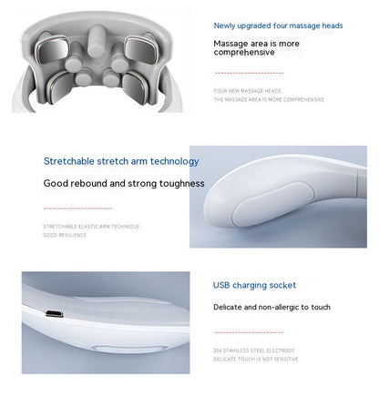 Heated Pulse Neck Massager