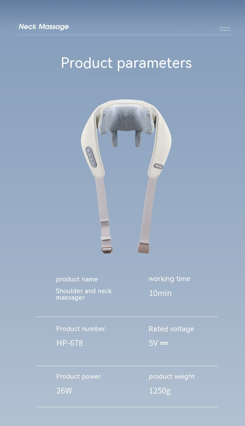 Shoulder and Neck Massage Device