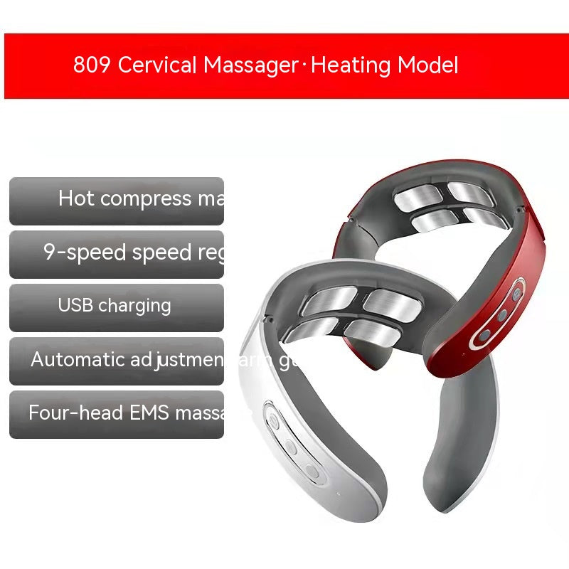 Heated Pulse Neck Massager