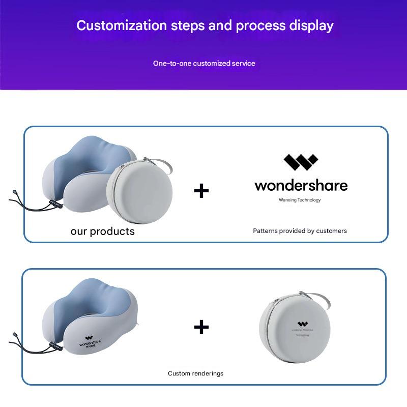 U-Shaped Memory Foam Neck Pillow