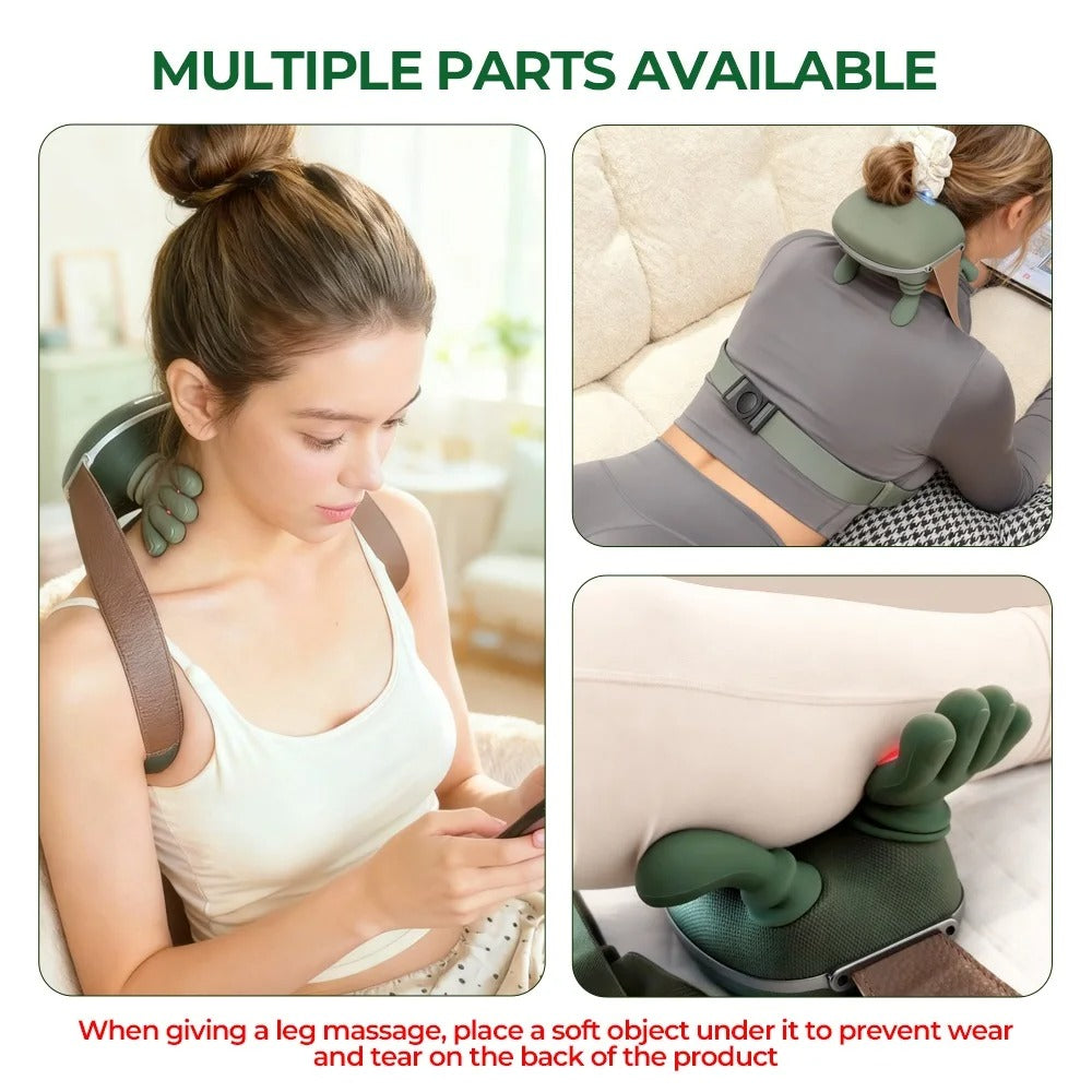 Bionic Finger Neck & Shoulder Massager, Wireless Cervical Trapezius Kneading…