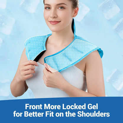 Hot and Cold Gel Pack Wrap For Neck & Shoulder