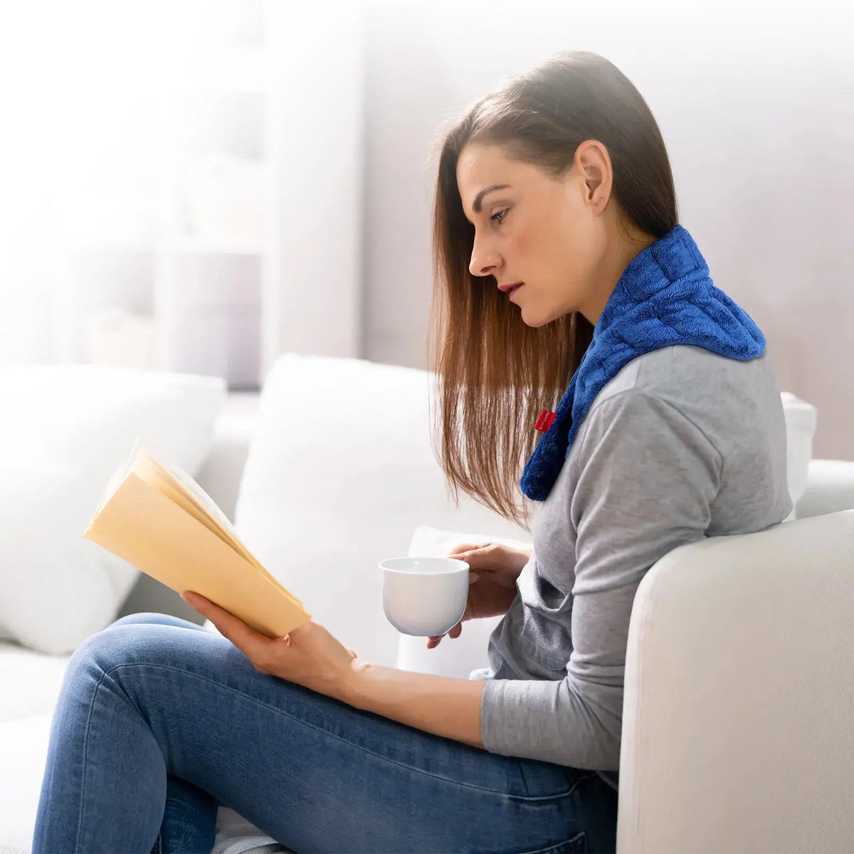 Microwavable Heating Pad For Neck