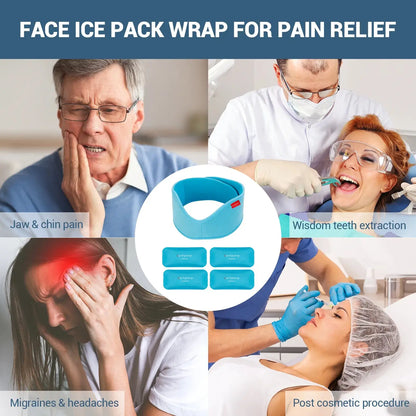 Hot and Cold Gel Pack For Face