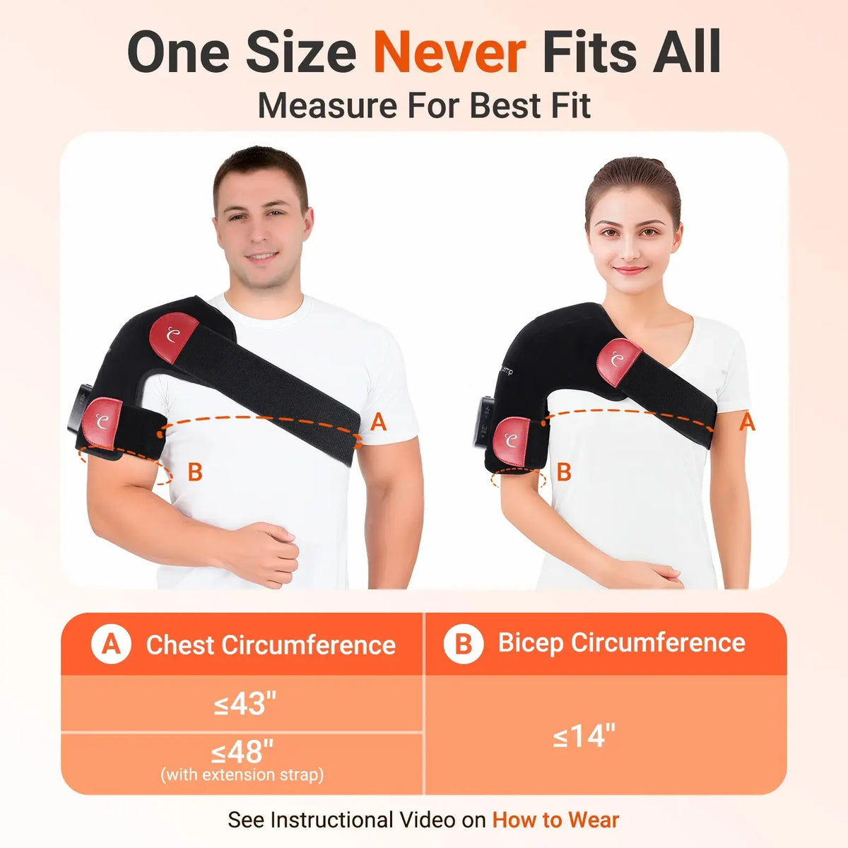 Portable Red Light Therapy Pad for Neck and Shoulder