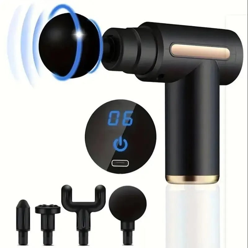 Massage Gun For Deep Muscle Relaxation, Neck Massage, Electric Fitness…