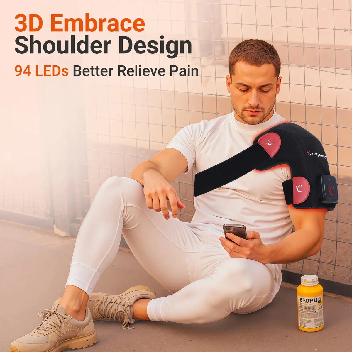 Portable Red Light Therapy Pad for Neck and Shoulder