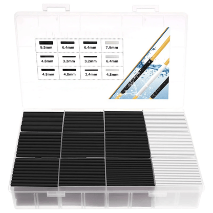 300pcs Polyolefin Shrinking Assorted Heat Shrink Tube Set CZ0000550