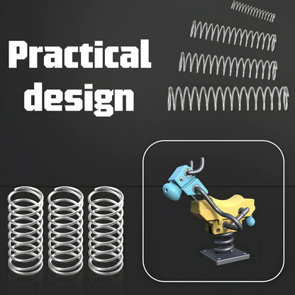 300pcs Stainless Steel Compression Spring Kit Assortment FS011296