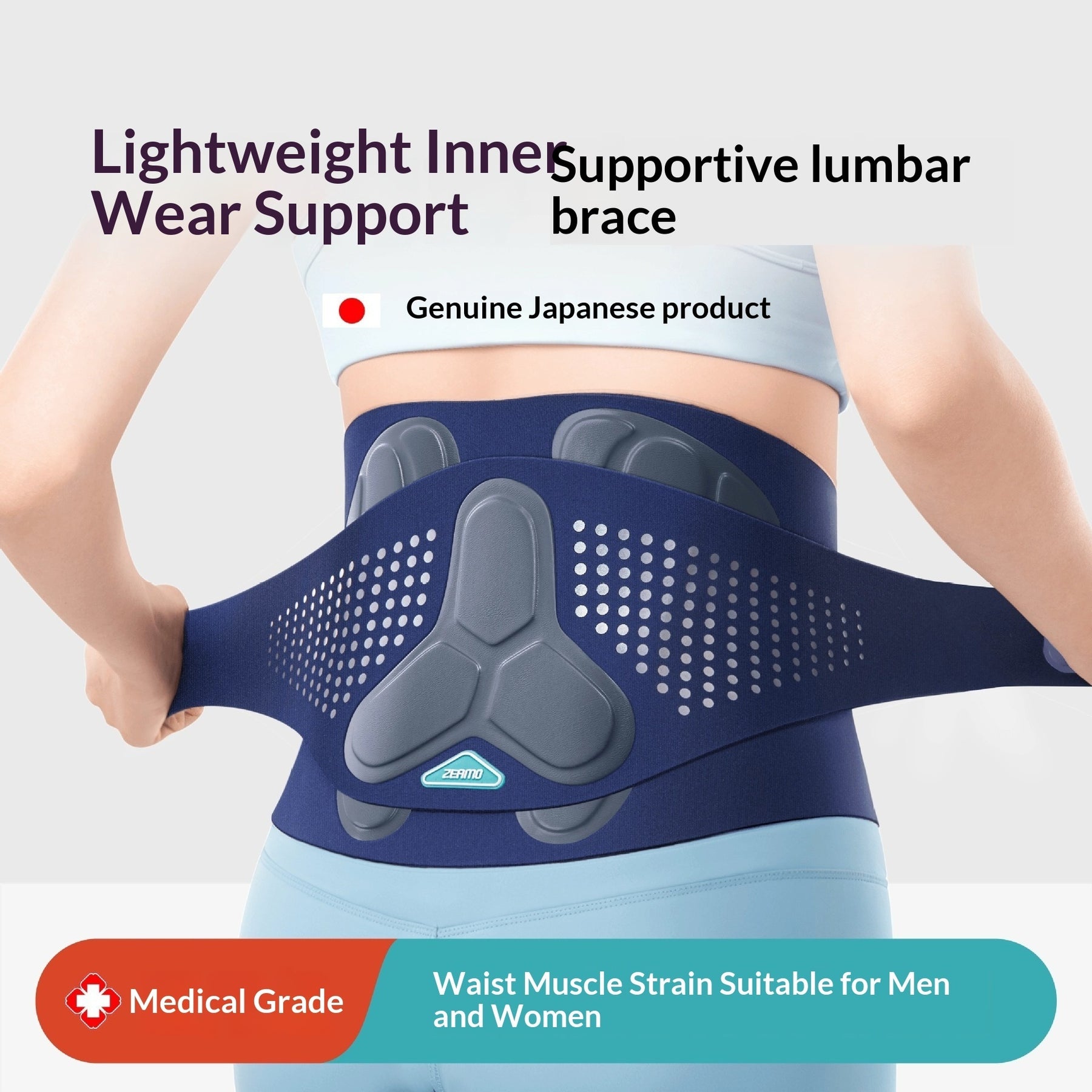 Heatable Sports Support Brace