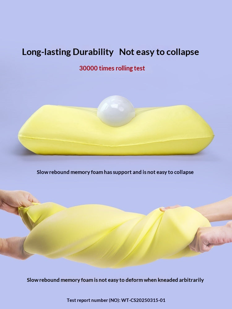 Elevated Memory Foam Support Pillow