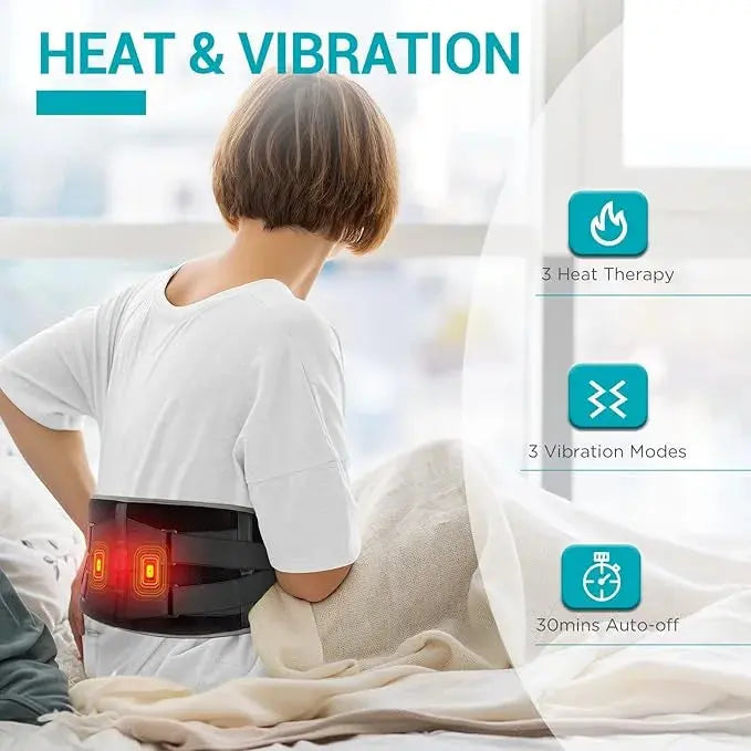 Cordless XL Heating Pad with Massager