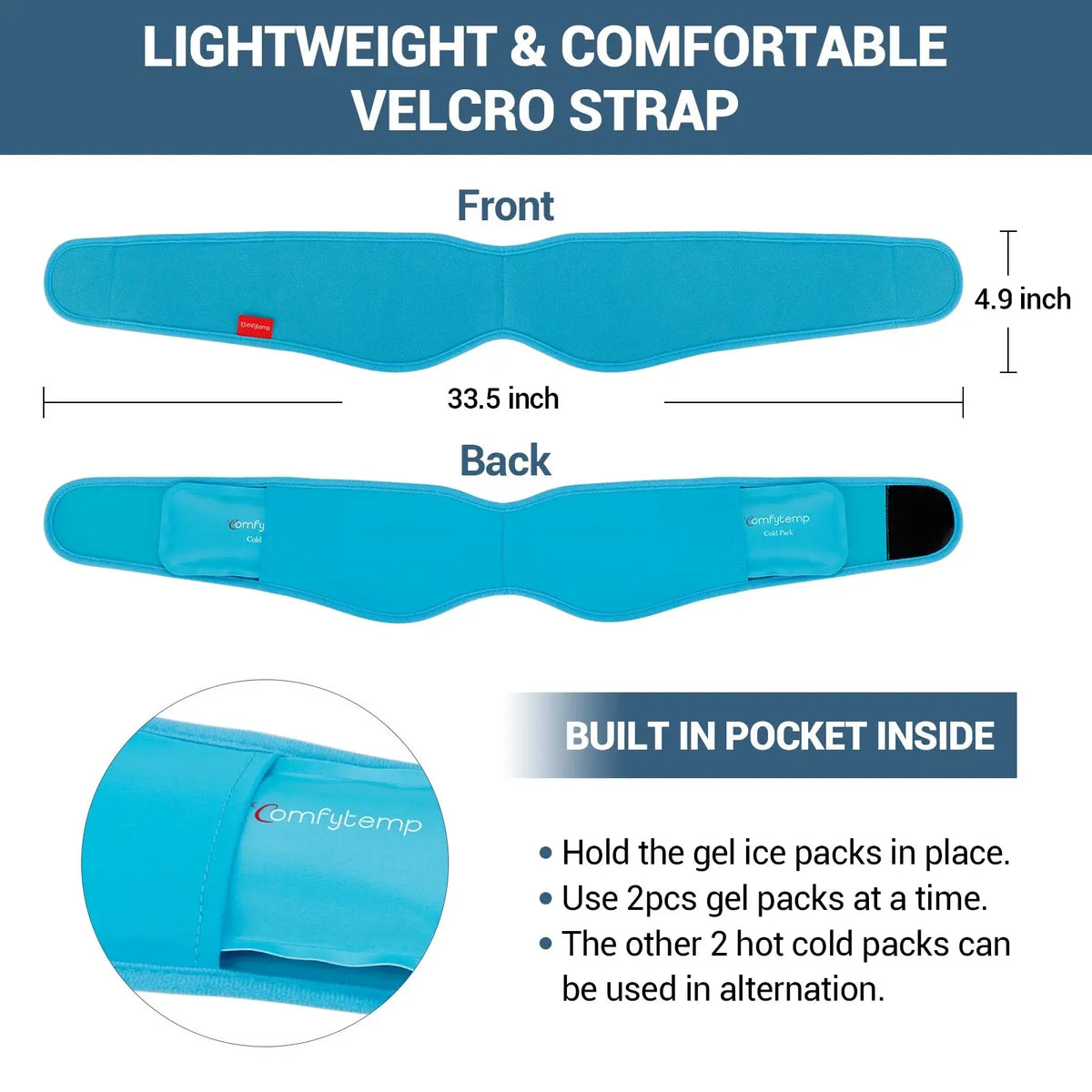 Hot and Cold Gel Pack For Face