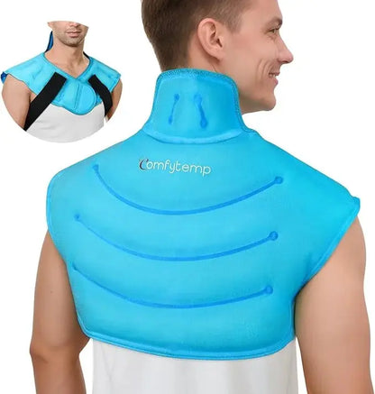 Hot and Cold Gel Pack Wrap For Neck & Shoulder