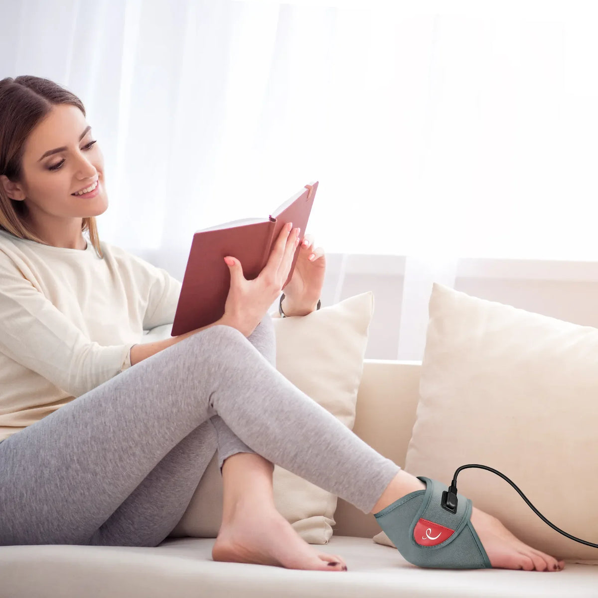 USB Wearable Heating Pad for Ankle and Feet