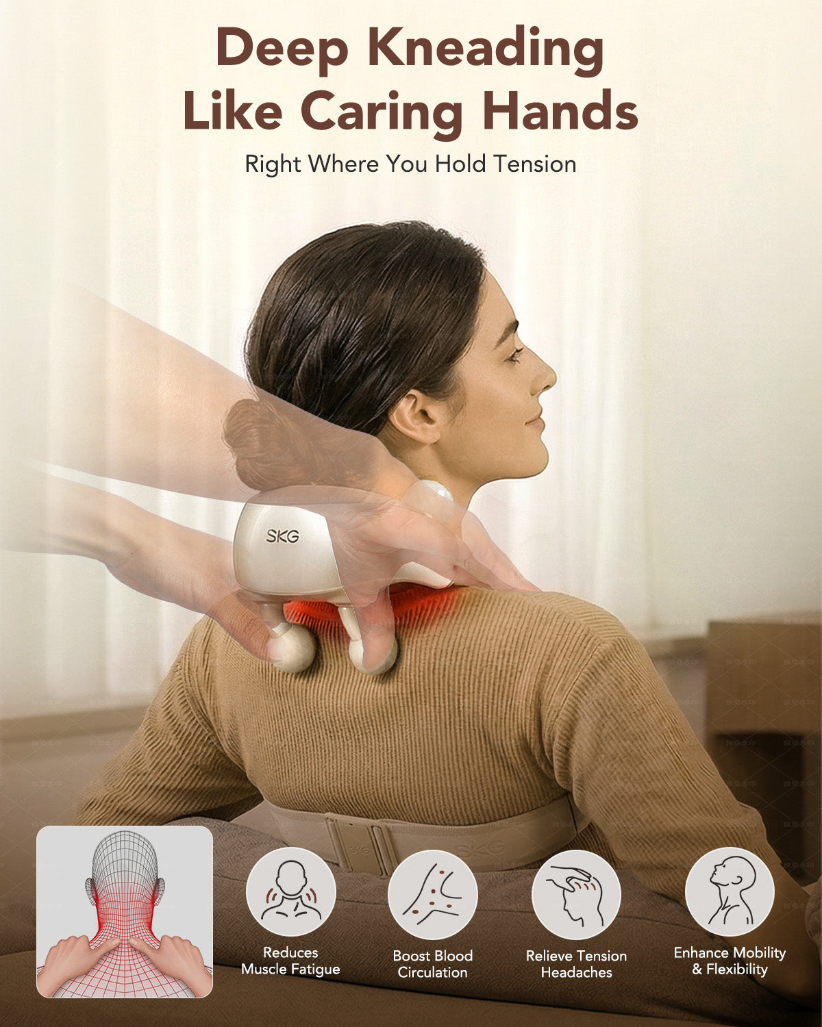 SKG H7 Ultra Neck and Shoulder Massager
