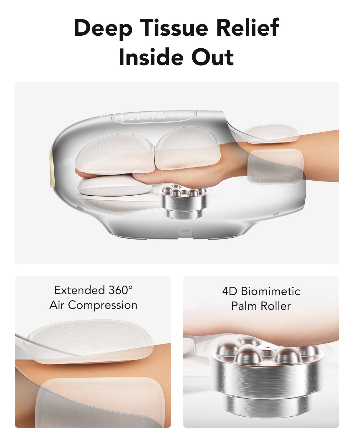 SKG Hand Massager with Heat OS500