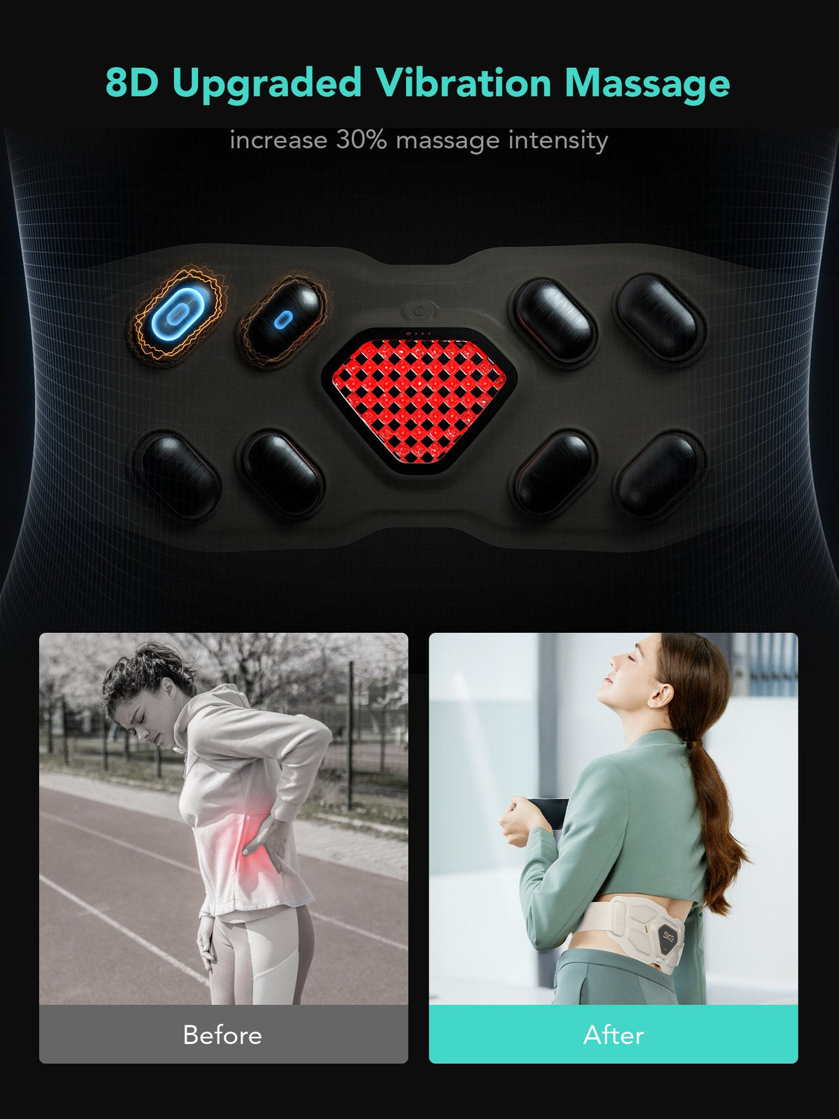 SKG W9 Pro Lower Back  Massager