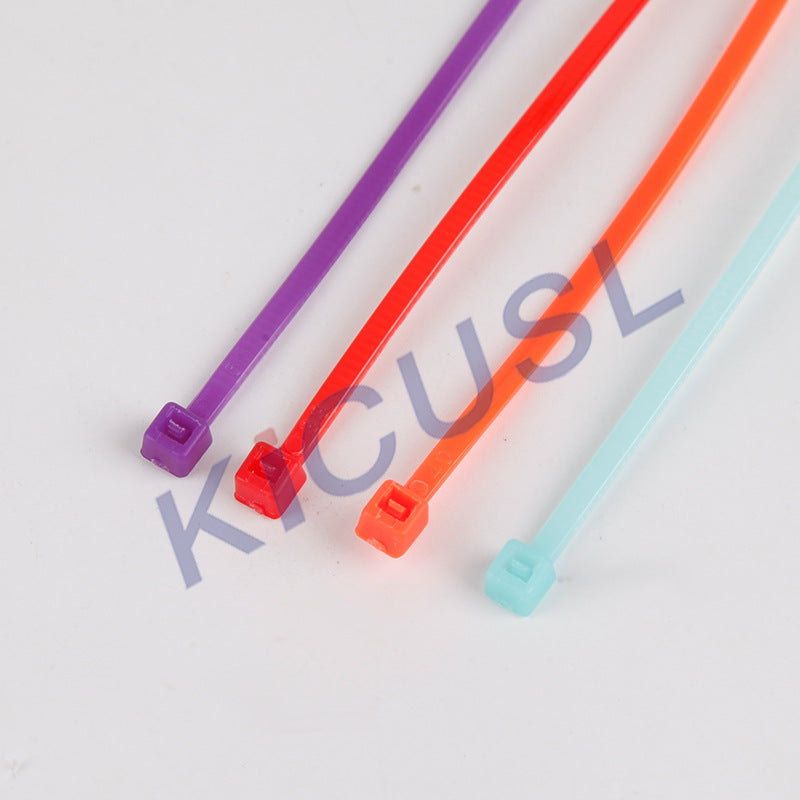Factory direct spot wholesale heat-resistant plastic cable tie with self-locking packing belt 3x 150 nylon cable tie - image 3