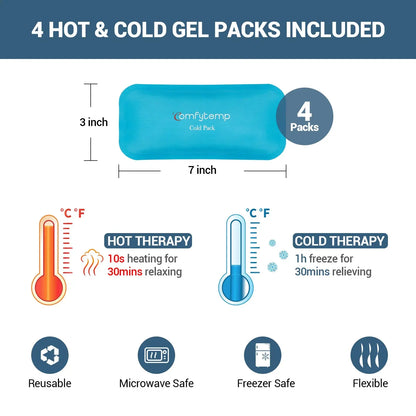 Hot and Cold Gel Pack For Face