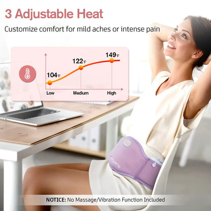 Portable Heating Pad For Belly & Back