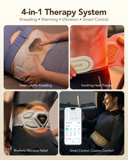 SKG W9 Ultra Lower Back Massager