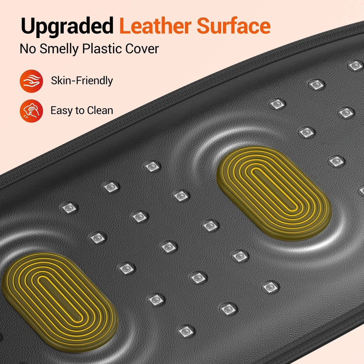 Red Light Therapy Massage Belt with Vibration 660nm & 850nm