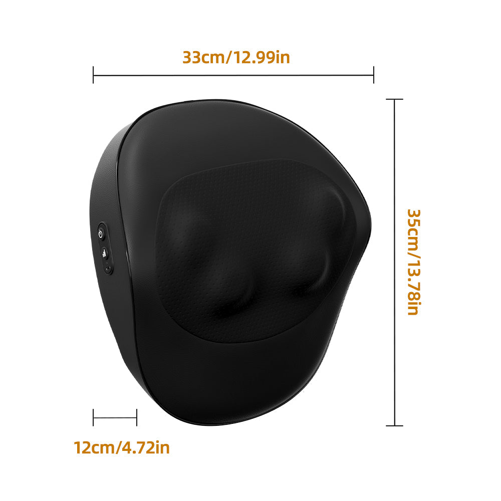 Smart Massage Cushion 3 Speed Multifunction Neck Back Shoulder Massager With…