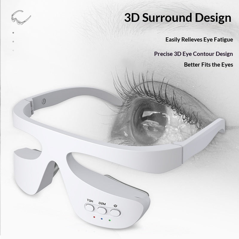 Portable Wireless Eye Care Device Hot Compress And Red Light Therapy Eye…